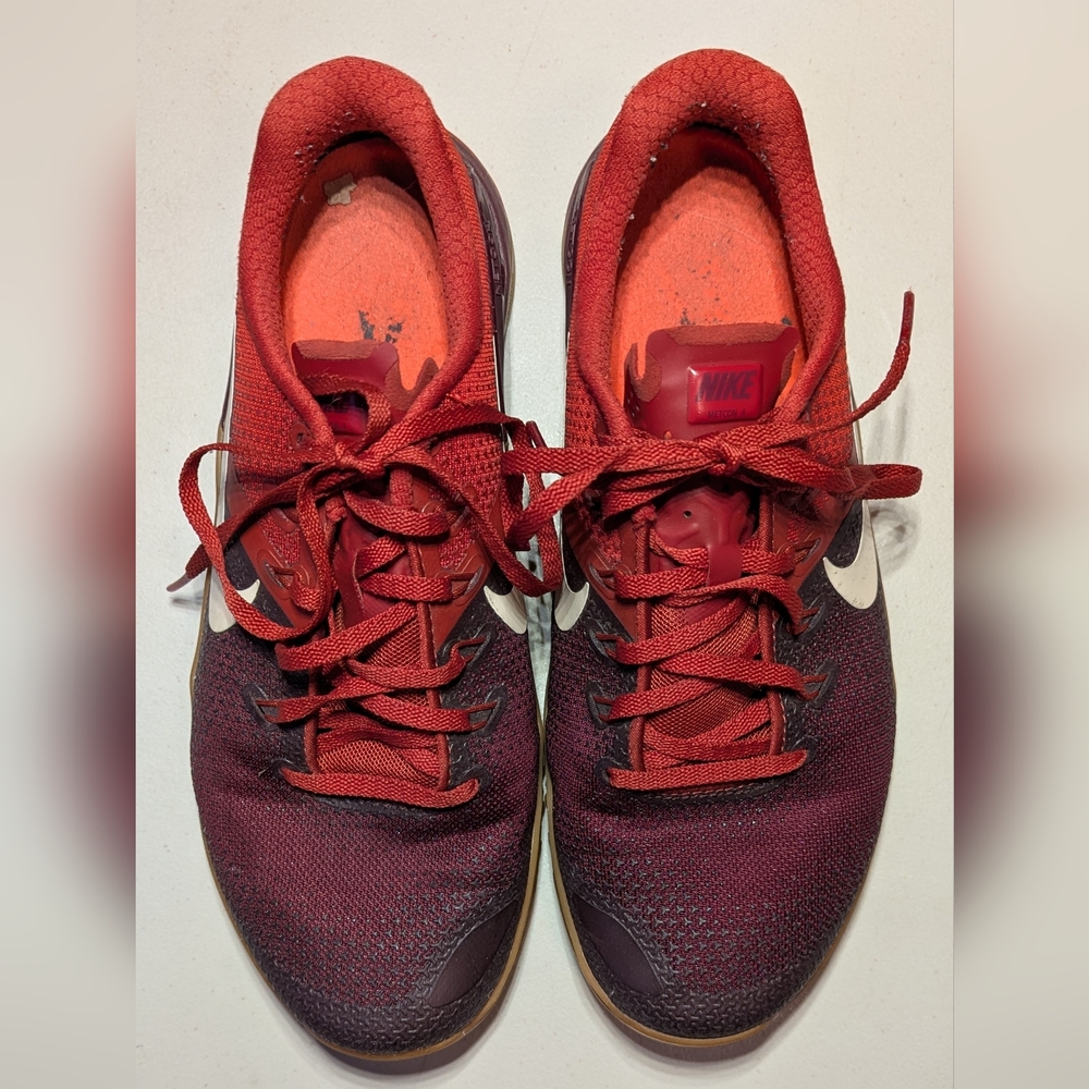 MEN'S NIKE METCON 4 SHOES in BURGUNDY CRUSH